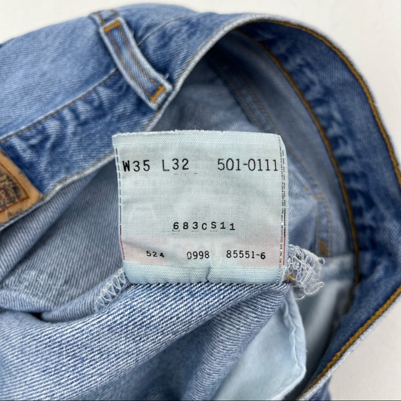 Vintage Levi’s 501 High Waist wedgie fit Jeans - Picture 11 of 11